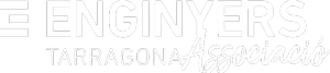Nou logo enginyers de Tarragona Associació en negatiu